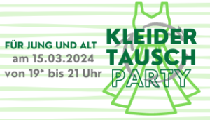 Mehr über den Artikel erfahren Kleidertauschparty am 15. März