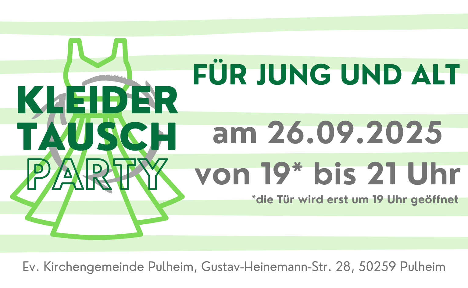 Du betrachtest gerade Kleider tauschen mit Party